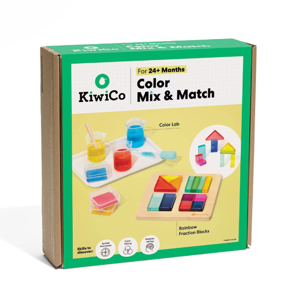 10-piece KiwiCo Activity Play Center Color Mix & Match set for $17