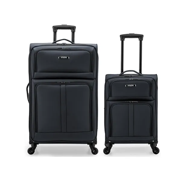 2-piece U. Traveler Anzio softside expandable luggage set with spinner wheels for $44