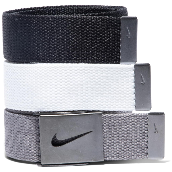 3-pack Nike men's web belt for $17