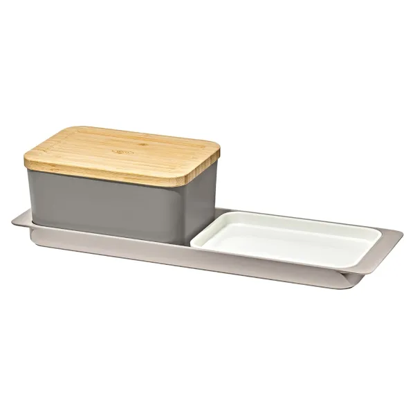 3-piece Oxo countertop organizer set for $28