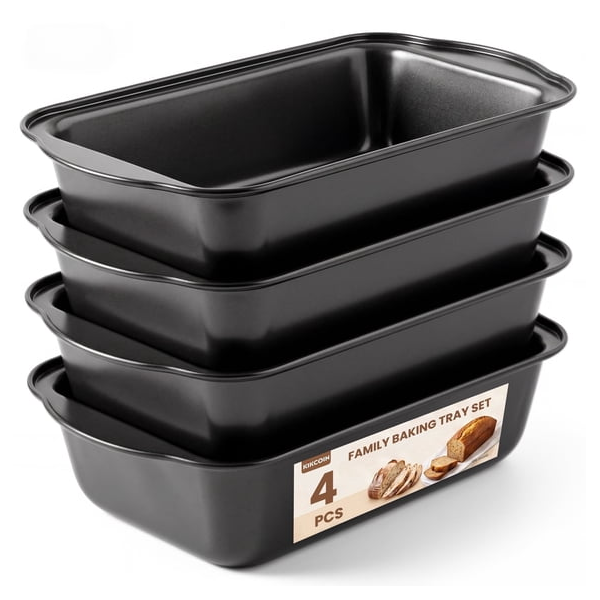 4-piece Kikcoin loaf pan set for $18