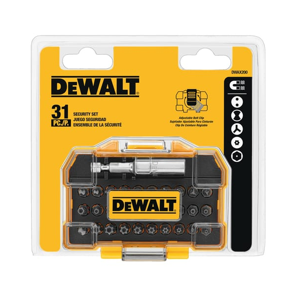 Ace Rewards members: Dewalt 31-piece security screwdriver bit set for $15