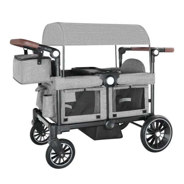 Aileekiss 2-toddler collapsible wagon stroller for $190