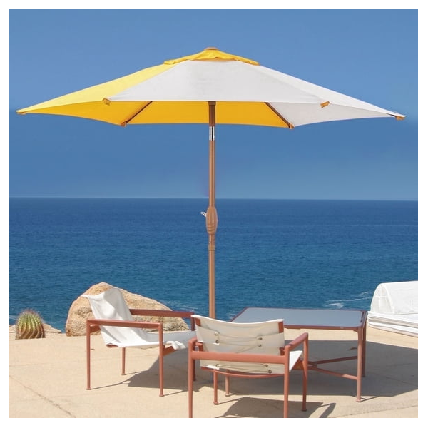 Ainfox 7' beach round market patio umbrella for $22