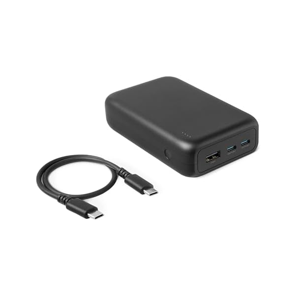 Amazon Basics 20,000 mAh portable charger for $13