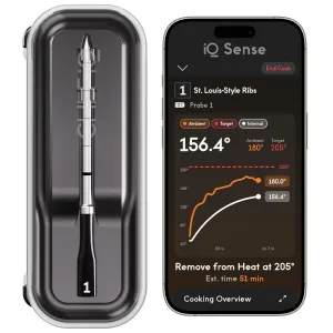Chef iQ Sense smart wireless meat thermometer for $63