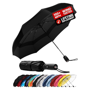 Repel windproof travel umbrella for $23