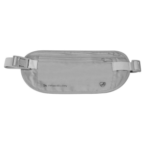 Travelon RFID-blocking undergarment waist pouch travel wallet for $13