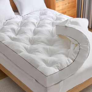 WhatsBedding 4-in. memory foam queen mattress topper for $54