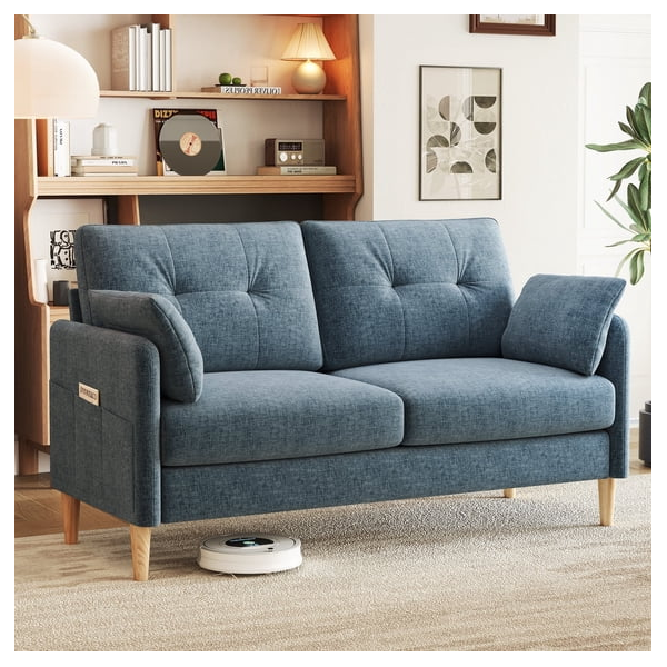BedLuxury chenille loveseat for $198