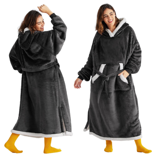 Bedsure wearable blanket hoodie for $16