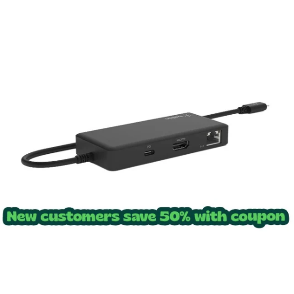 Belkin Connect 5-in-1 multi-port adapter for $20