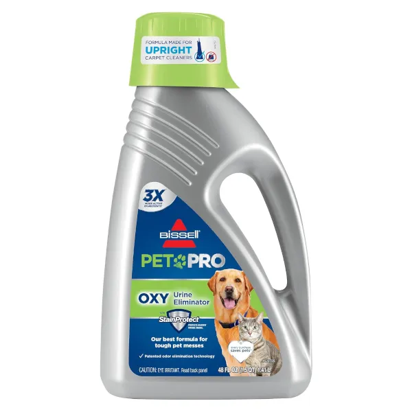 Bissell Pet Pro Oxy Urine Eliminator upright cleaning solution for $11