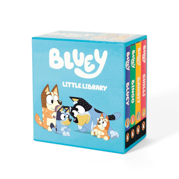 Bluey: Little Library 4-book box set for $7