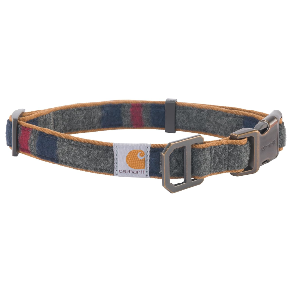 Carhartt nylon duck blanket stripe dog collar for $12