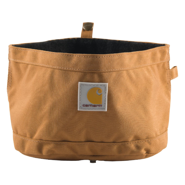 Carhartt nylon duck travel dog bowl for less than $11