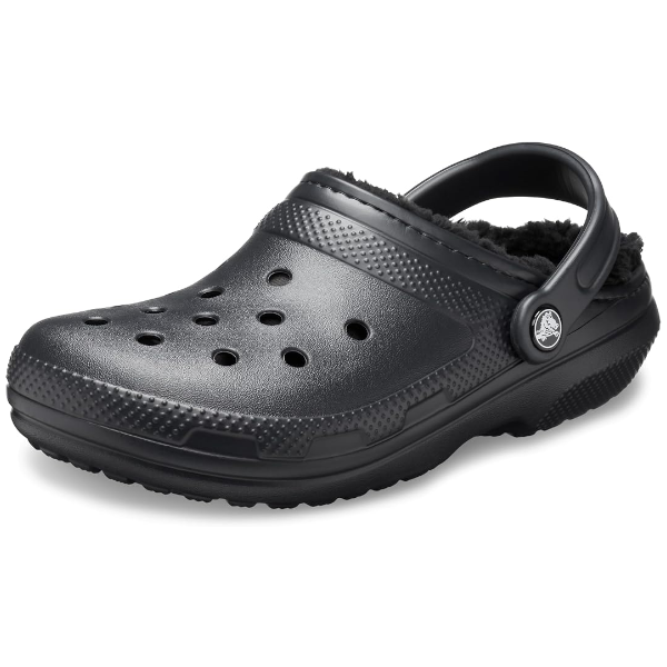 Crocs Classic lined clog in black for $20