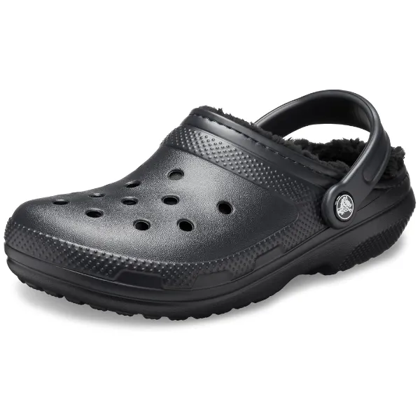 Crocs Classic lined clog in black for $20