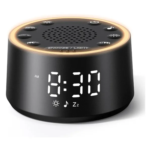 Dreamegg D1 Nova sound machine with alarm clock for $13