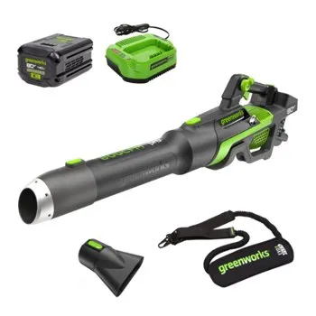 Greenworks 80V 800CFM Brushless Leaf Blower with 4Ah Battery and Charger for $229.99