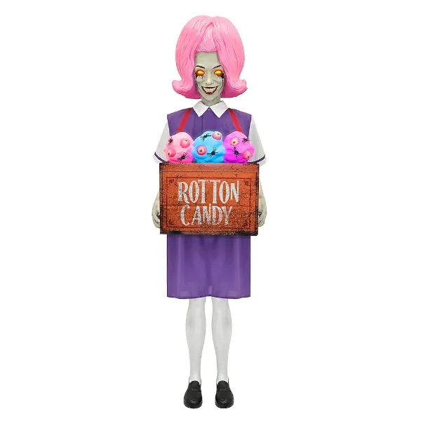 Haunted Living 5' lighted motion activated rotton candy girl Halloween animatronic for $150