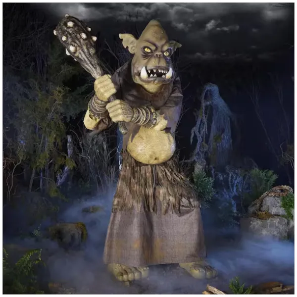 Home Accents Holiday 8' Wicked Woods giant-sized animated LED Tuble the Troll for $125