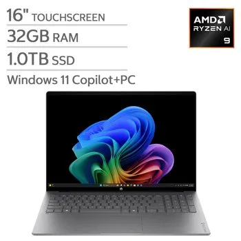 HP OmniBook 5 16-inch Touchscreen Laptop with AMD Ryzen AI 9 Processesor for $1299.99