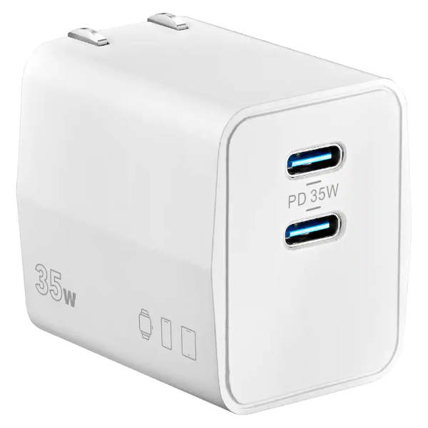 Insignia 35W dual USB-C port wall charger for $8