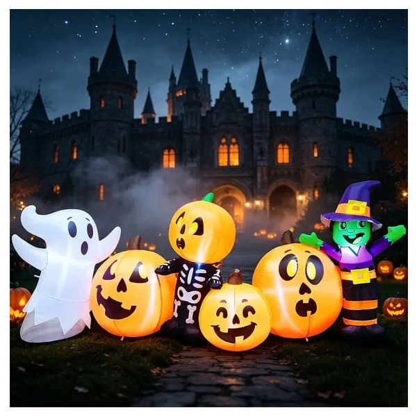 Joyfy 8' large Halloween inflatable decorations for $40