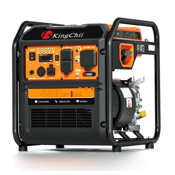 KingChii 4500W inverter gas-powered generator for $290