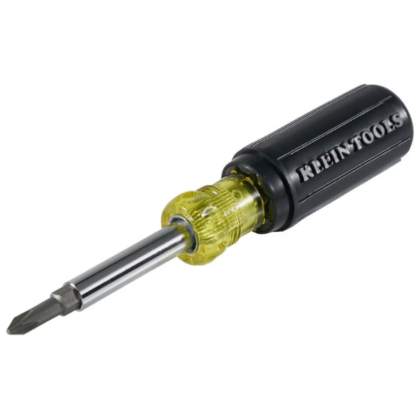 Klein Tools 5-in-1 multi-bit screwdriver for $11