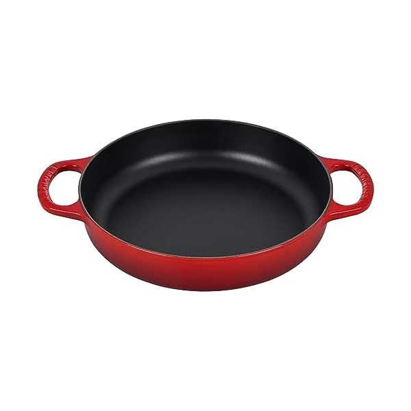 Le Creuset enameled cast-iron signature everyday pan for $150