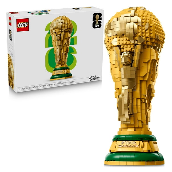 Lego Editions FIFA World Cup Official Trophy building set for $120