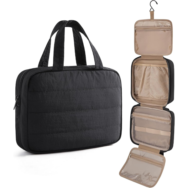 Light Flight hanging travel toiletry bag for $8