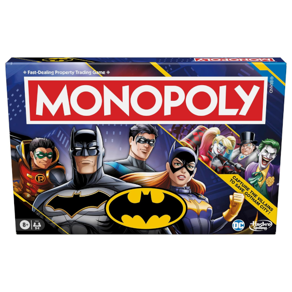 Limited time for Prime members: Monopoly DC Batman Edition board game for under $12