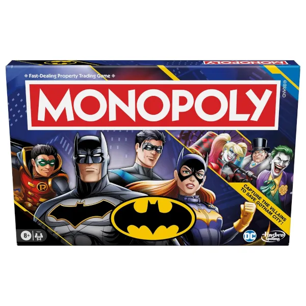 Limited time for Prime members: Monopoly DC Batman Edition board game for under $12
