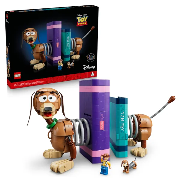 Limited time: Lego Disney and Pixar Toy Story Slinky Dog bookends building set for $95