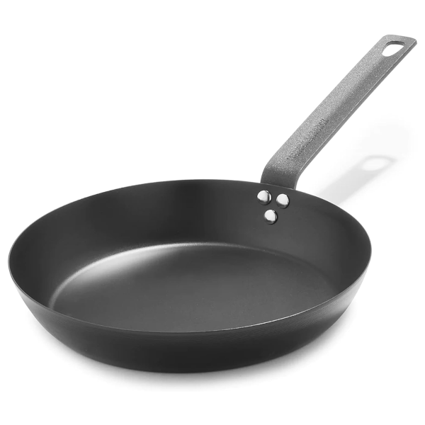 Merten & Storck 10-in. pre-seasoned carbon steel frying pan skillet for $35
