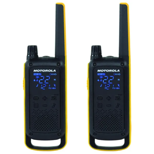 Motorola T470 two-way radio 2-pack for $50