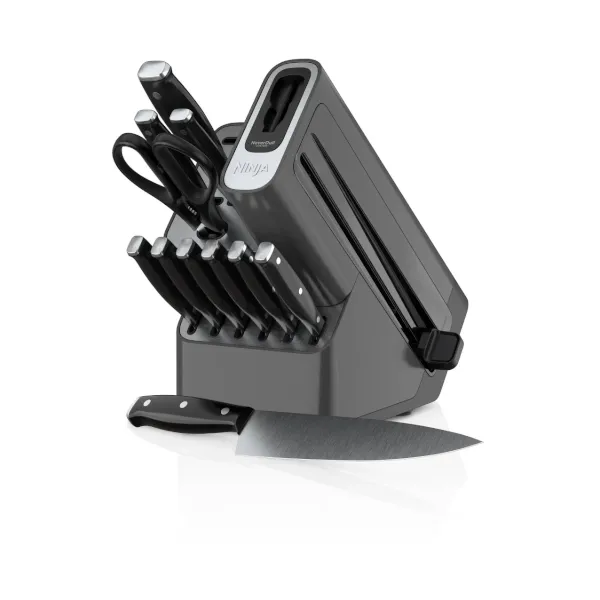 Ninja NeverDull Essential 12-piece knife system with sharpener for $150