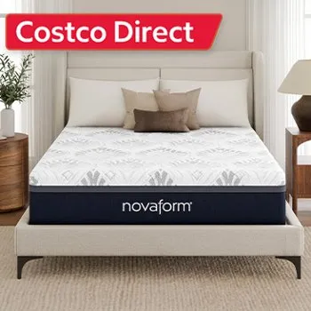 Novaform 14" Serafina PerfectTemp Gel Memory Foam Mattress, Queen for $549.99