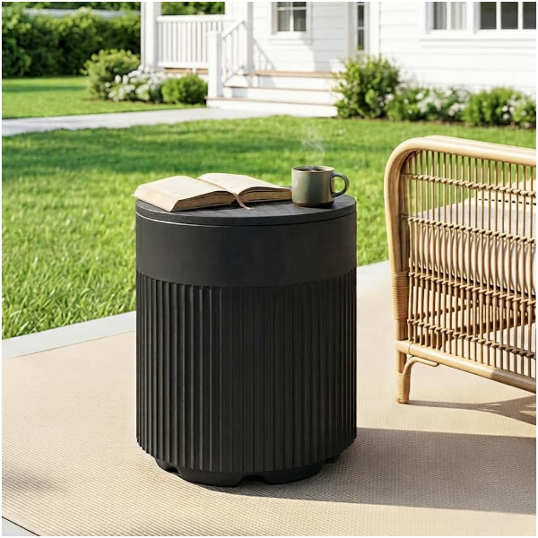 Olilawn 90lb umbrella base stand with hole for $50