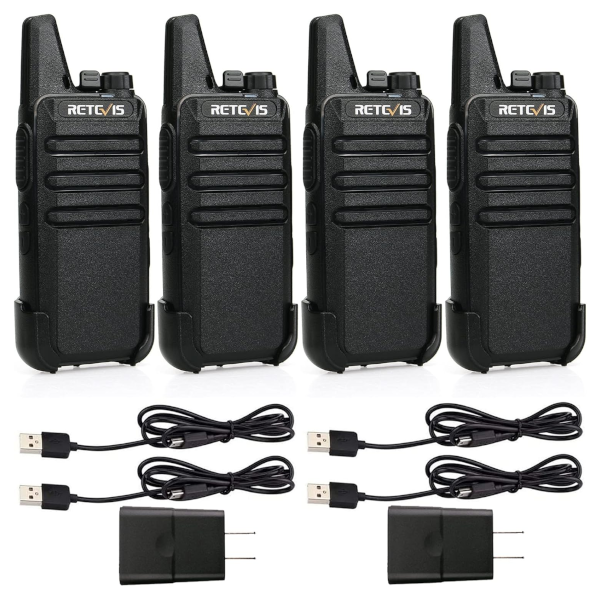 Prime members: 4-pack of Retevis RT22 two-way long-range radios for $36