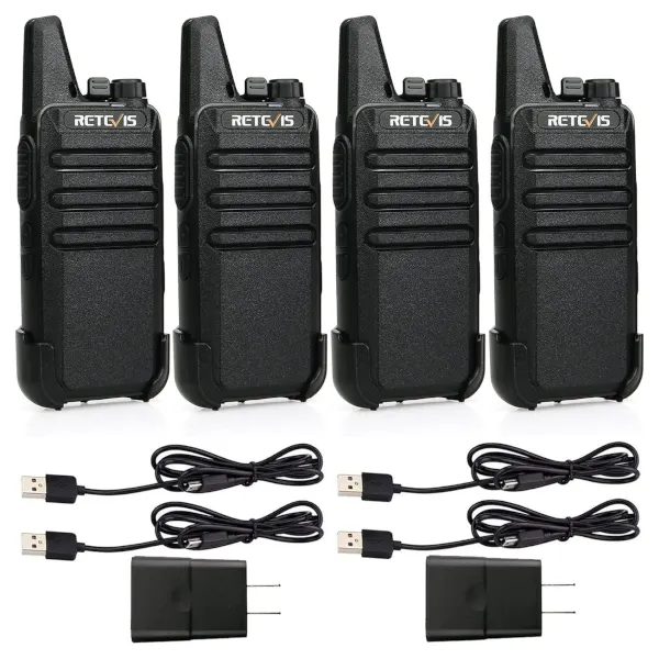 Prime members: 4-pack of Retevis RT22 two-way long-range radios for $36