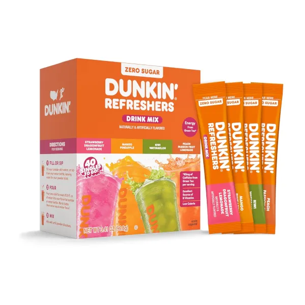 Prime members: Dunkin Refreshers sugar free drink mix for less than $7