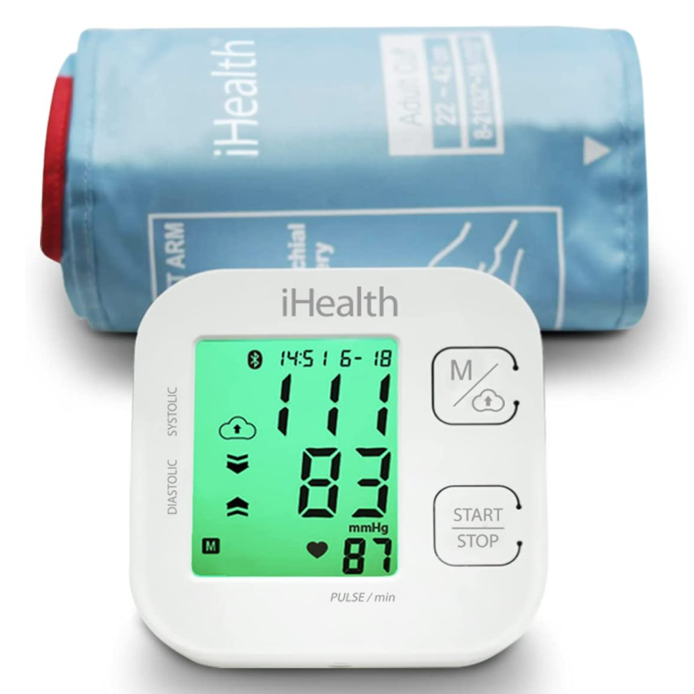 Prime members: iHealth Track smart upper arm blood pressure monitor for $27