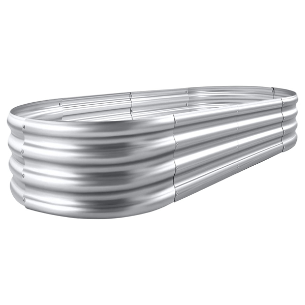 Prime members: Land Guard galvanized raised garden bed kit for $20