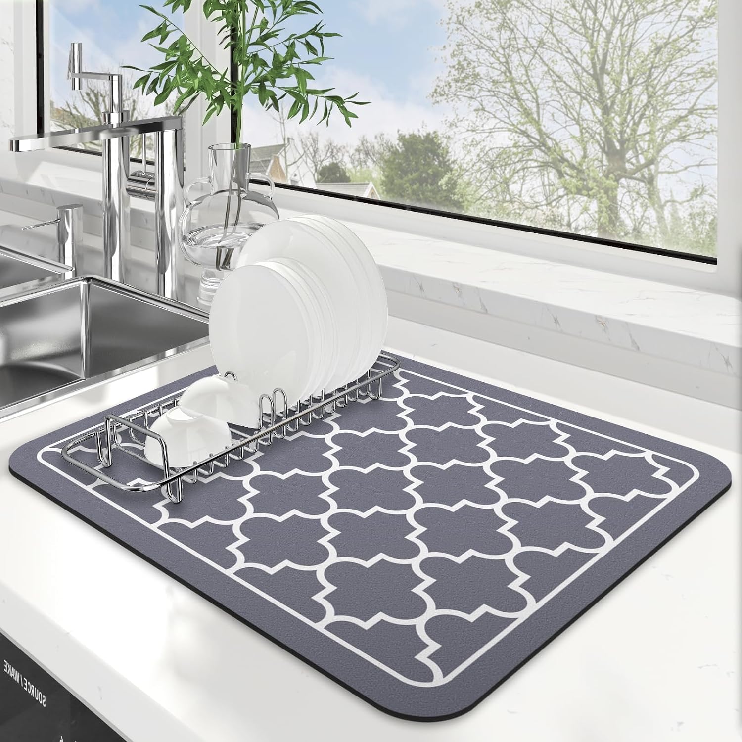 Prime members: Wiselife super absorbent dish drying mat for $6
