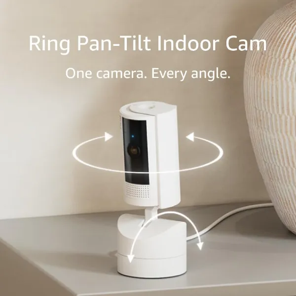 Ring Pan-Tilt indoor cam with 360° view for $30