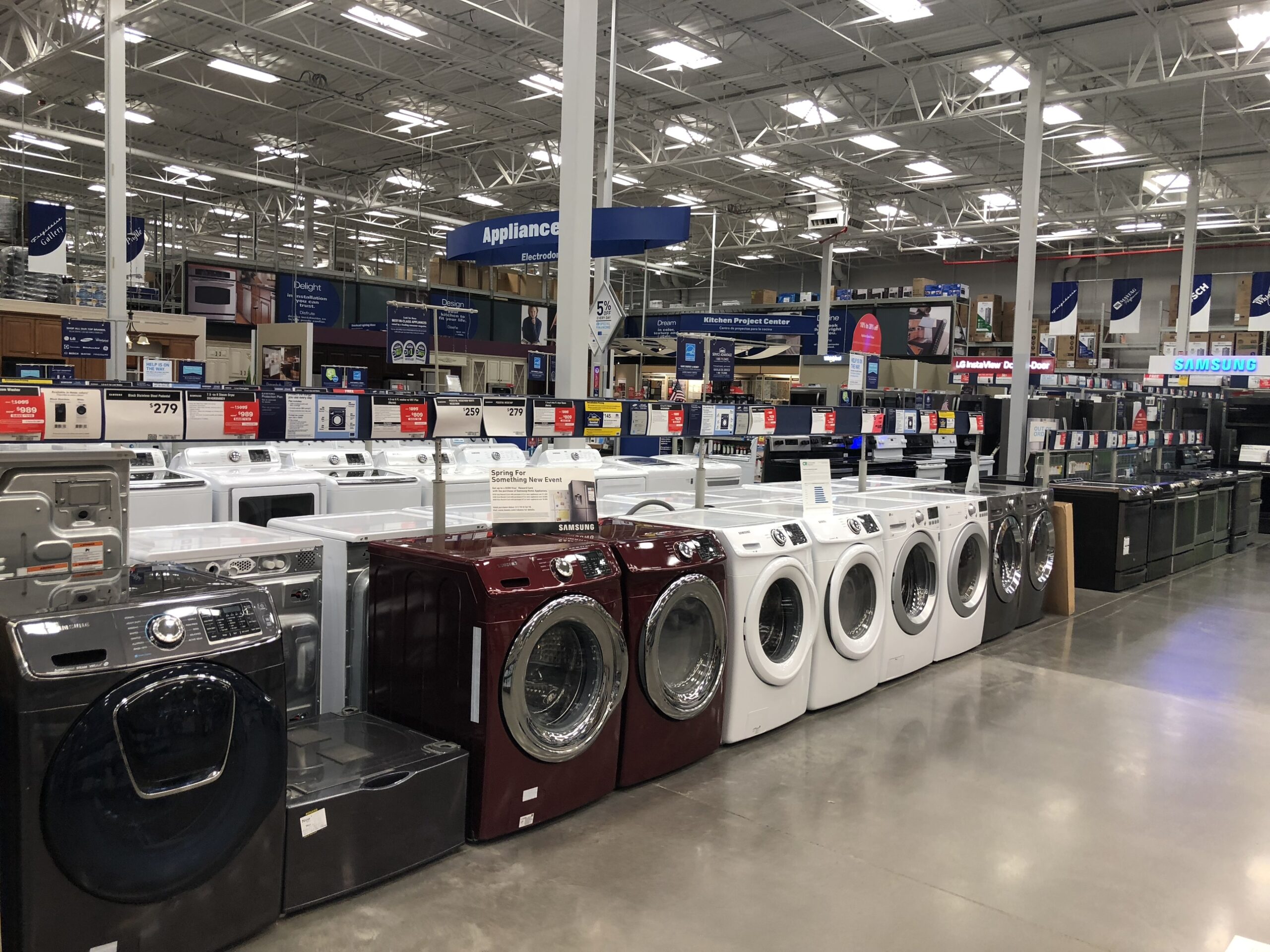 Save up 45% on major appliances